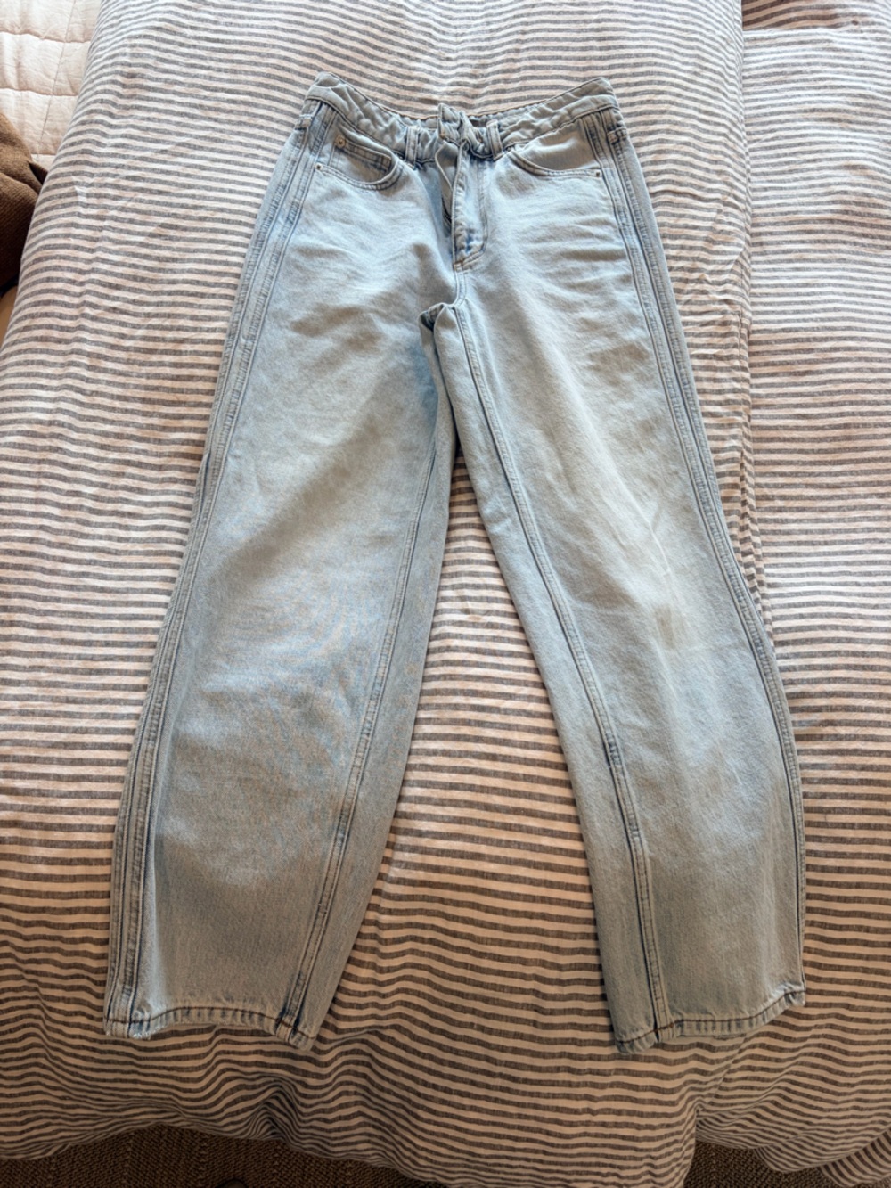 Slim Straight Light Blue Jeans